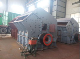 Eje horizontal de rotor único secundario de trituradora de impacto para asfalto de piedra caliza