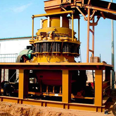 ربيع مخروط كسارة المحجر التعدين مع قدرة كبيرة منخفضة التكاليف