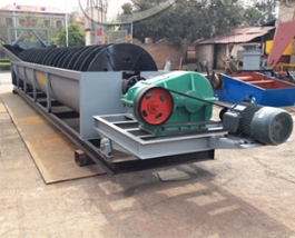 Lavadora espiral de arena para línea de producción de arena