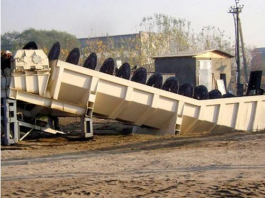 Lavadora espiral de arena para línea de producción de arena